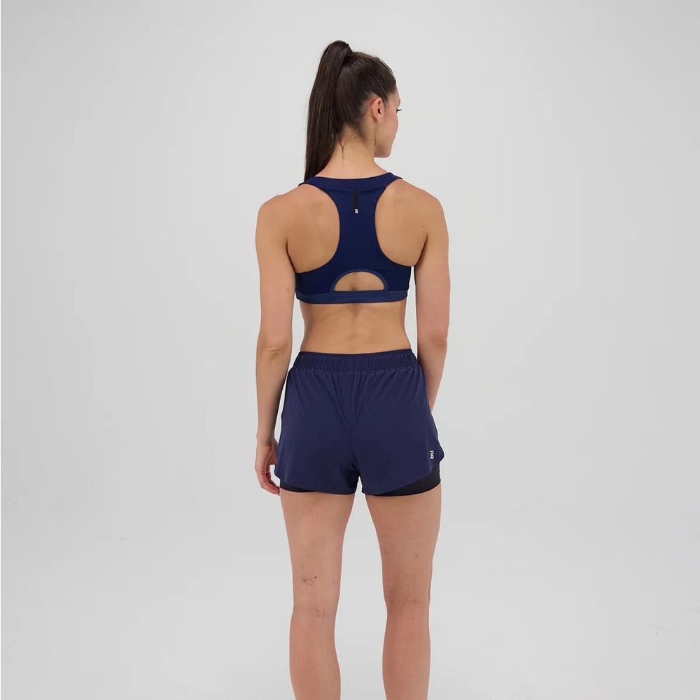 NWT Bandit Gridlock™ Scoop Neck Run Bra - NY Navy - Picture 6 of 8